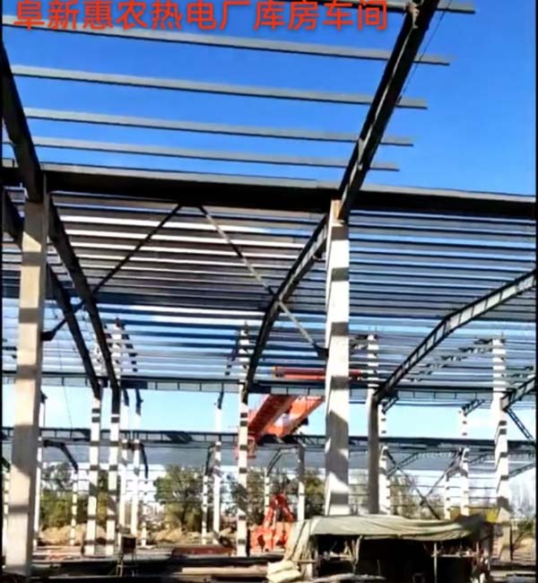 能源車間鋼結(jié)構(gòu)施工