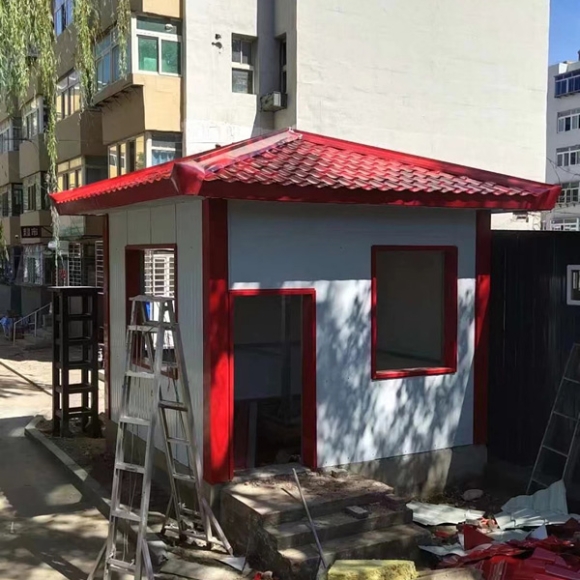 住宅區(qū)門庭門衛(wèi)室